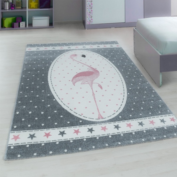 Kids Flamingo Pink Rug